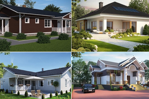 Căn nhà cấp 4 màu xanh da trời nhìn ngoài thì bình thường mà bên trong khiến ai cũng sững sờ-34