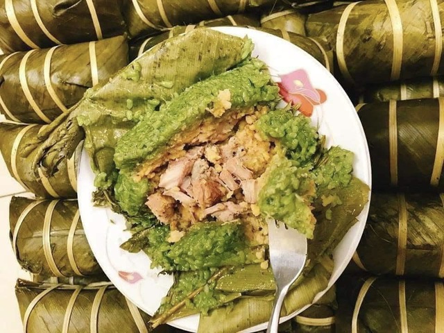 Hà Nội: Lo béo nhưng chị em vẫn mê mệt bánh chưng gù, dân buôn hốt bạc-2