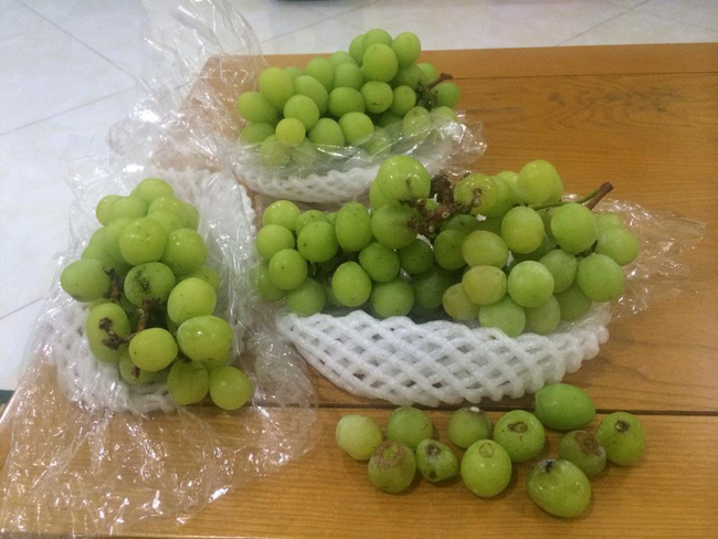 Cửa hàng hoa quả nổi tiếng bị tố bán nho héo, quả mềm, rụng tơi tả cho khách-2