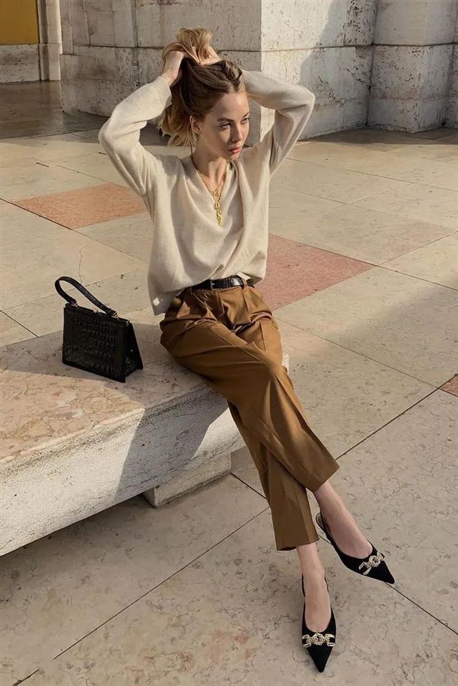 4 kiểu áo mix đẹp cùng quần ống suông, diện lên vừa hack dáng lại vừa sang xịn-8