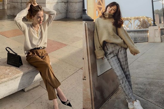 4 kiểu áo mix đẹp cùng quần ống suông, diện lên vừa hack dáng lại vừa sang xịn