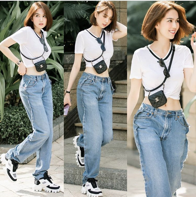 Trông thế mà Ngọc Trinh đã kịp theo tới 8 trend thịnh hành, để chấm điểm thì cũng nhiều điểm cao ra phết!-10