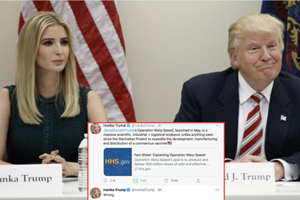 Ivanka Trump xuất hiện tích cực trên truyền thông, chia sẻ ảnh đẹp hút hồn trong khi Đệ nhất phu nhân Mỹ cũng có động thái mới-5