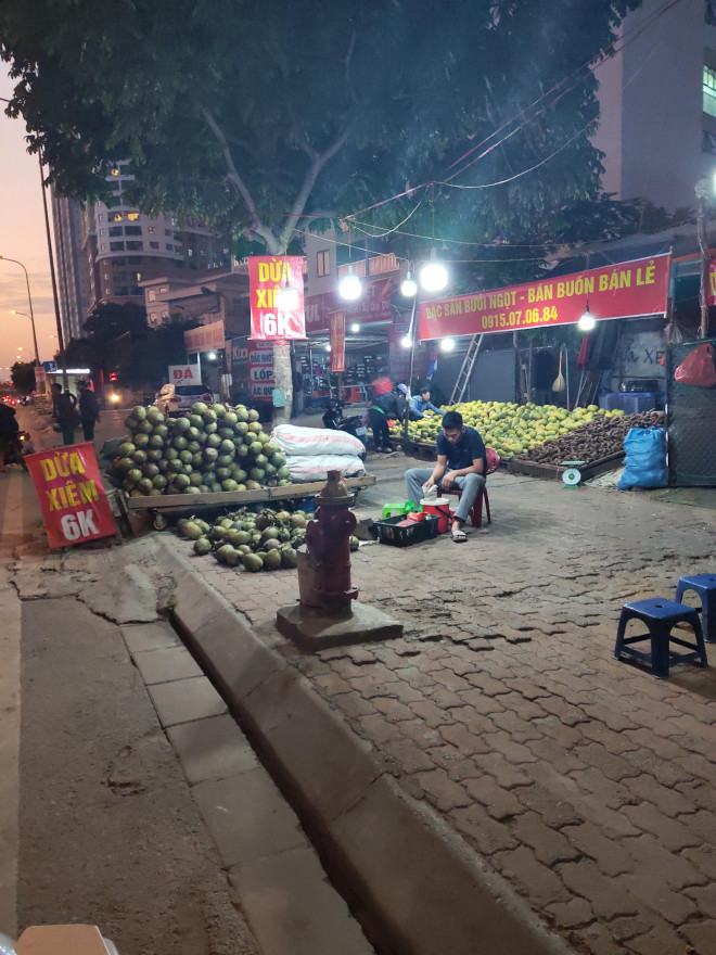 Trái cây Việt giá rẻ chưa từng có tràn lan khắp vỉa hè Hà Nội-2