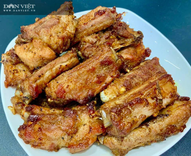 Mách cách làm sườn nướng ngũ vị siêu ngon bằng nồi chiên không dầu-2