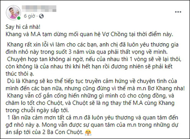 Người đàn ông Việt Nam đầu tiên sinh con cho biết đã chia tay vợ khiến nhiều người tiếc nuối-1