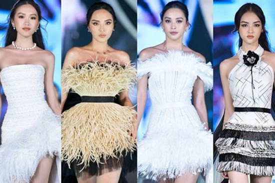 Bùng nổ đêm thi thời trang HHVN 2020: Kỳ Duyên - Tiểu Vy 