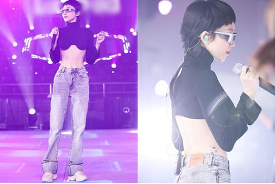 Tóc Tiên gây sốt với kiểu tóc Mullet lạ lẫm, mặc áo croptop hở bạo