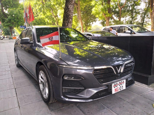Đại sứ quán Áo chọn VinFast Lux A2.0 làm xe công vụ-1