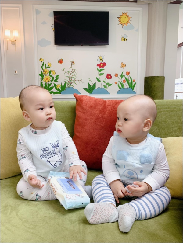 Lần đầu làm mẹ, bà xã MC Thành Trung thấm cảnh con ốm, sụt hẳn cân vì lo lắng-3