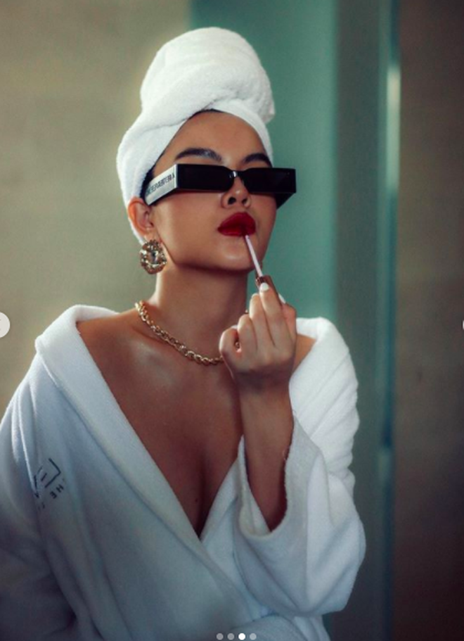 2 mẹ bỉm hot nhất Vbiz mừng lễ độc thân: Phạm Quỳnh Anh sexy nổi loạn, Lệ Quyên nhập hội F.A sau 7749 lần lộ hint với tình trẻ-2