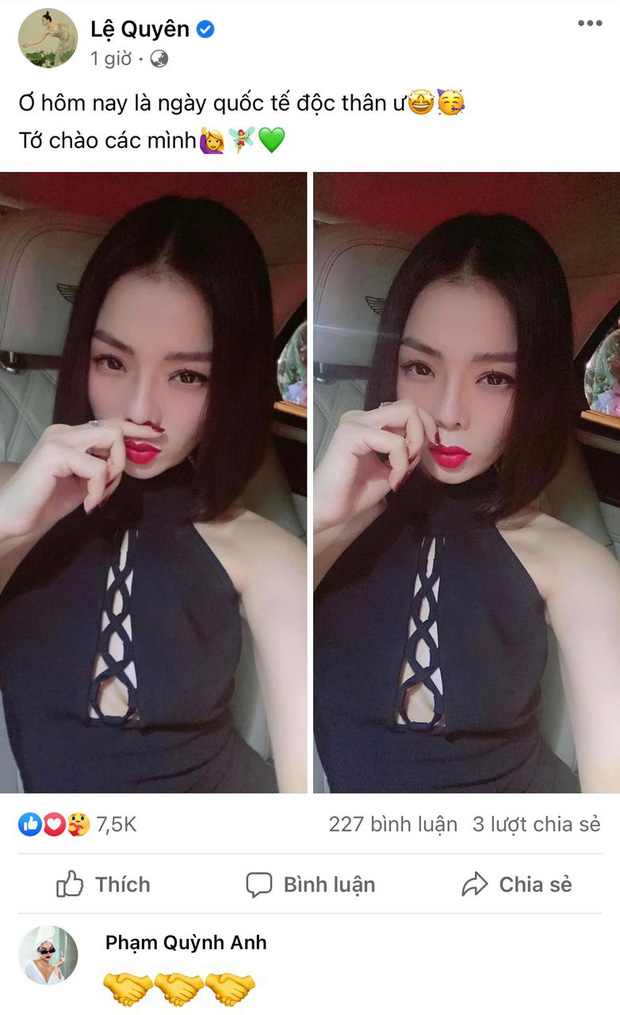 2 mẹ bỉm hot nhất Vbiz mừng lễ độc thân: Phạm Quỳnh Anh sexy nổi loạn, Lệ Quyên nhập hội F.A sau 7749 lần lộ hint với tình trẻ-7