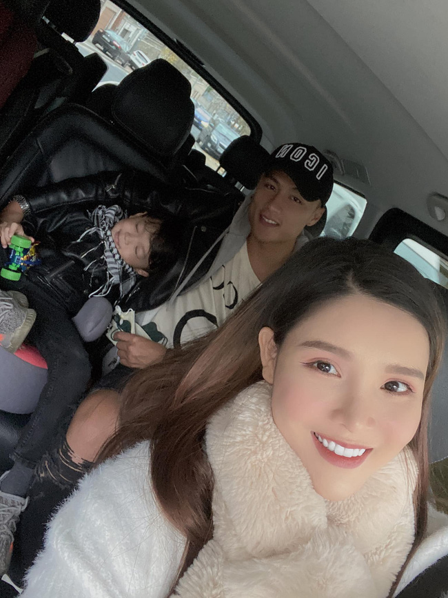 Mạc Hồng Quân vượt đường sá xa xôi sang Séc chờ vợ sinh con, nhan sắc Kỳ Hân tháng cuối thai kỳ khiến ai cũng ngỡ ngàng-1