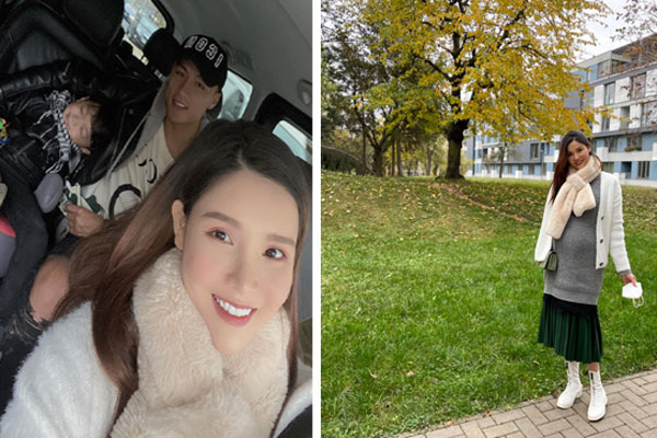 Kỳ Hân than bụng bầu rạn nứt, Mạc Hồng Quân cắm cúi lắp xe đẩy cho con sắp chào đời-5