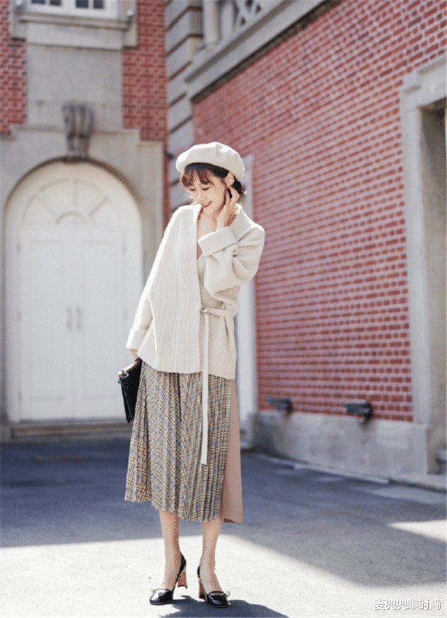 6 cách mix áo len và váy được hội sành mặc chăm áp dụng nhất mùa lạnh-10