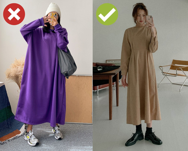 4 sai lầm khi diện váy dài khiến chị em bị dìm dáng thảm hại, mét 7 cũng thành mét rưỡi như chơi-1