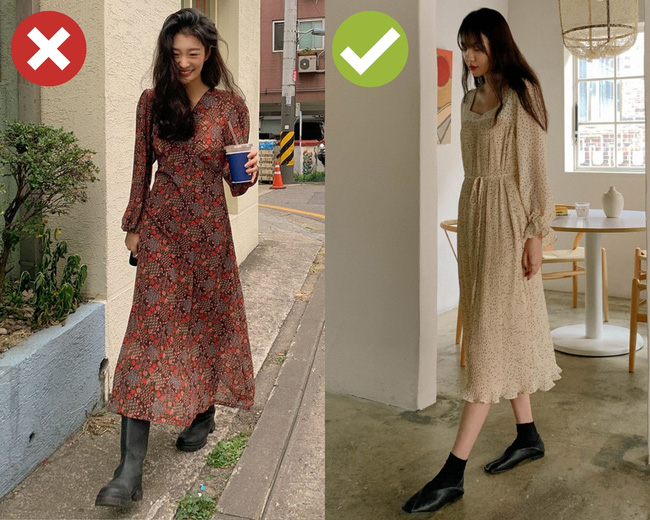 4 sai lầm khi diện váy dài khiến chị em bị dìm dáng thảm hại, mét 7 cũng thành mét rưỡi như chơi-2