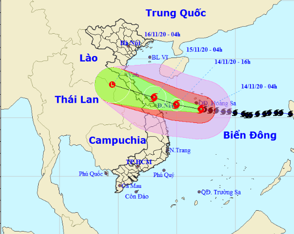 TIN BÃO KHẨN CẤP: Bão số 13 đột ngột mạnh lên, giật cấp 17, vùng mắt bão có đường kính lớn nhất từng được ghi nhận-1