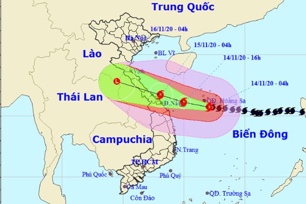 Nhiều địa phương thông báo khẩn cho học sinh nghỉ học để tránh cuồng phong” bão số 13-3