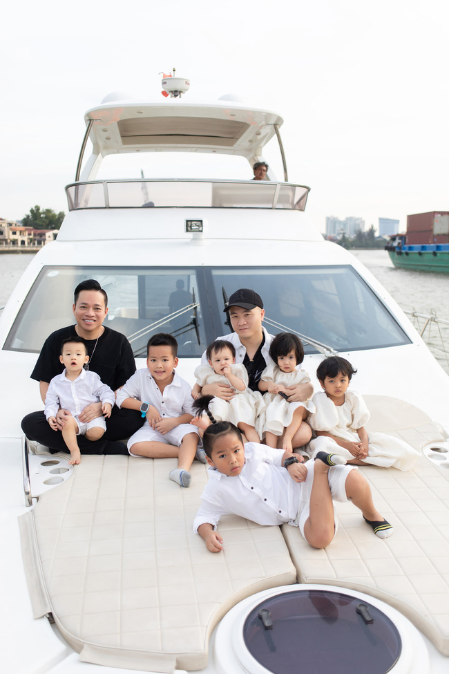 Đỗ Mạnh Cường chơi lớn, mừng sinh nhật của con trai trên du thuyền-3