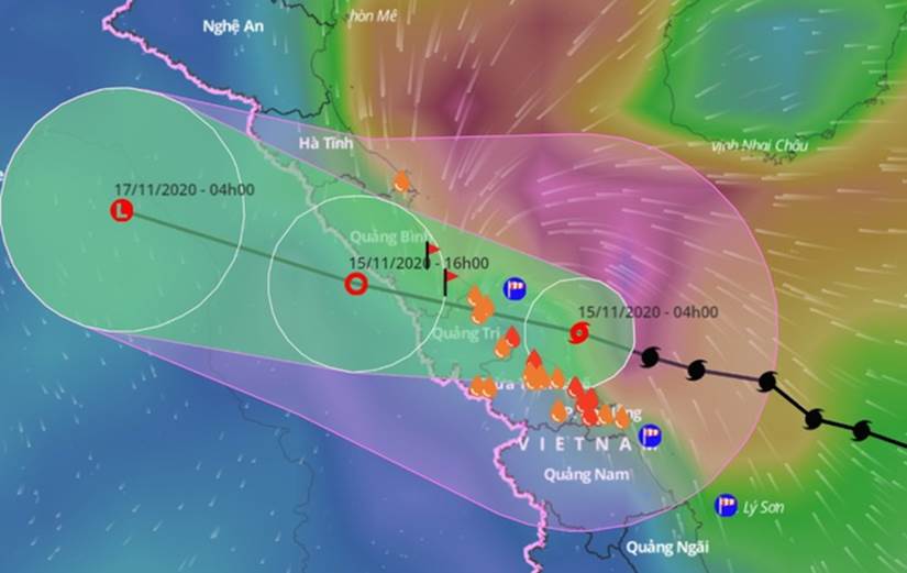 CẬP NHẬT BÃO SỐ 13: Quần thảo suốt 4 giờ vùng ven biển Thừa Thiên - Huế, đảo Cồn Cỏ (Quảng Trị) mất liên lạc hoàn toàn-20
