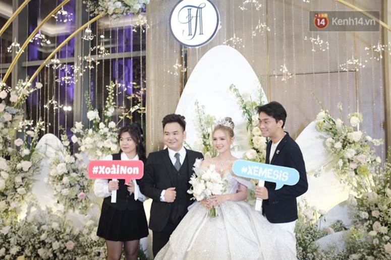 Tứ hoàng streamer hội tụ ở đám cưới Xemesis - Xoài Non, vừa nhìn đã thấy cả một bầu trời nổi tiếng và tiền tài-4