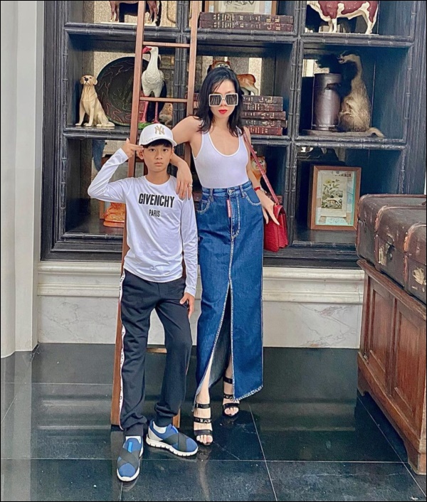 Con trai 9 tuổi của Lệ Quyên đam mê môn thể thao dành cho giới nhà giàu, chồng cũ tiết lộ còn ngon” hơn cả bố-5