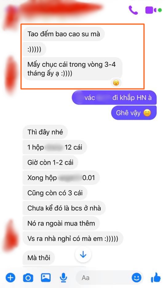 Chàng trai 31 tuổi bị vợ sắp cưới bắt quả tang gạ tình gái lạ, nhưng lý do anh chàng lén dùng hàng chục chiếc bao cao su mới kinh khủng-3