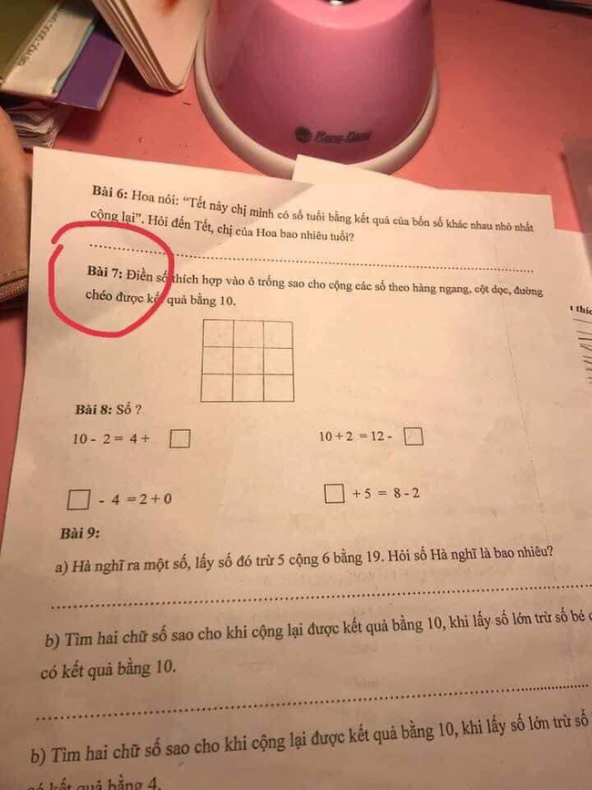 Bài toán học sinh giỏi lớp 1 khiến các cao nhân trên mạng tranh cãi kịch liệt, có người vận dụng cả kiến thức cấp 3 mà vẫn cứ hoang mang-1