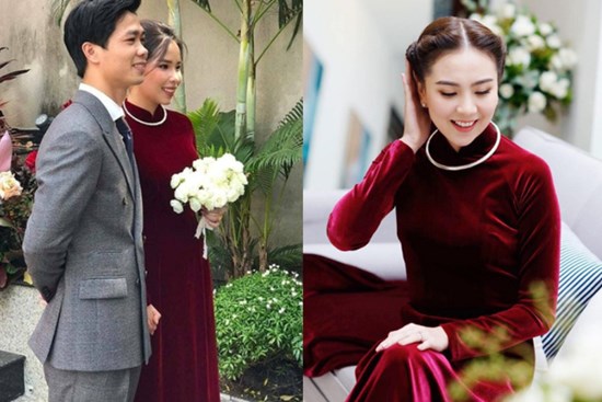 Lên xe hoa cách nhau 4 năm, cô dâu của Công Phượng bất ngờ giống