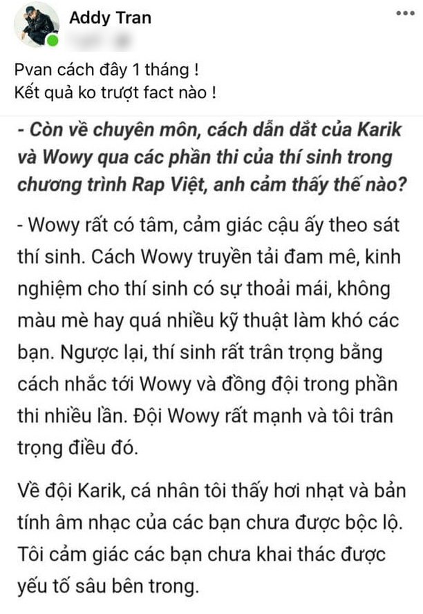 Rap Việt: Không giúp G.Ducky chiến thắng, Karik bị anh em chiến hữu hạ bệ thua Wowy, cãi nhau cực căng khiến khán giả nóng mặt-2