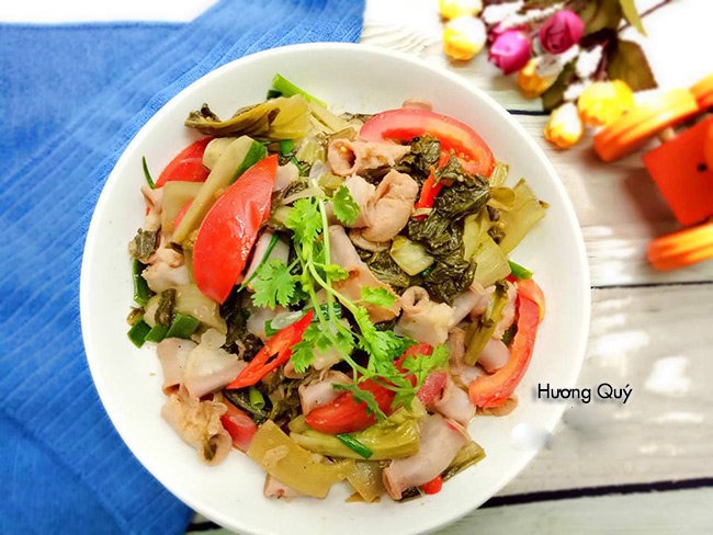 6 món với dưa chua thơm ngon cực hợp ngày mưa lạnh-2