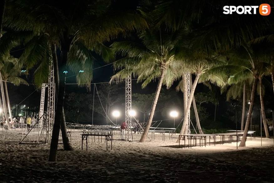 Bật mí tiệc cưới Công Phượng - Viên Minh tại Phú Quốc trước giờ G”: Hàng chục người tất bật chuẩn bị trong đêm-1