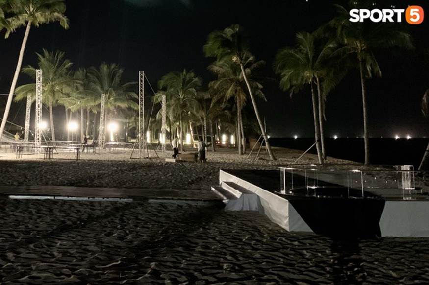 Bật mí tiệc cưới Công Phượng - Viên Minh tại Phú Quốc trước giờ G”: Hàng chục người tất bật chuẩn bị trong đêm-6