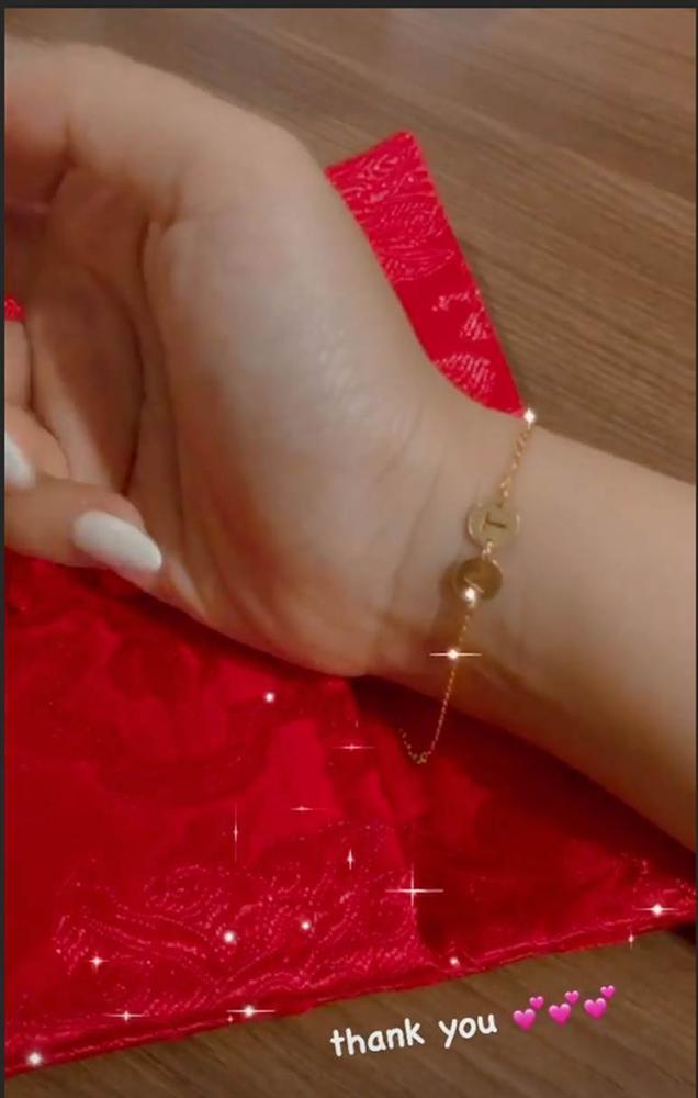 Có bạn thân là thiên kim tiểu thư thật lợi: Đến ăn cưới còn được cô dâu Viên Minh gửi tặng lắc vàng-3