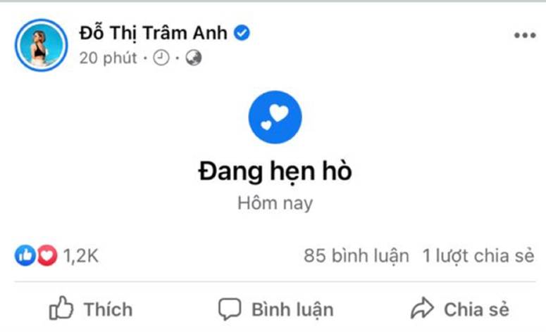 Trâm Anh thông báo đang hẹn hò rồi vội ẩn đi, dân tình đặt gạch hóng xem người ấy là ai?-1