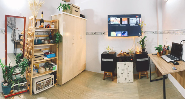 Đầu tư 35 triệu decor nhà trọ siêu xinh, cô gái ấm ức dọn đi vì bị chủ nhà đòi lại phòng không lý do-1