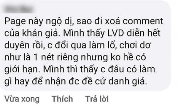 Lâm Vỹ Dạ bị anti-fans thả phẫn nộ sau khi dẫn đầu đề cử tại Mai Vàng-3