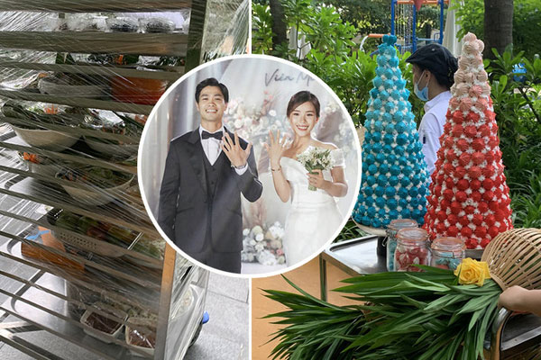 Nhan sắc cực phẩm của dàn tuyển thủ Việt Nam tham dự đám cưới Công Phượng ở Phú Quốc-9