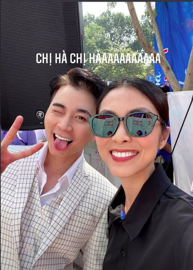 Netizen phát cuồng vì Karik và Hà Tăng lần đầu hội ngộ chung khung hình: Bữa tiệc visual là đây chứ đâu!-1