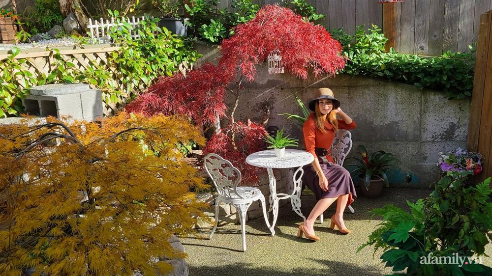 Khu vườn đẹp trọn bốn mùa với từng góc nhỏ tĩnh lặng như mây của mẹ Việt lấy chồng Mỹ-3