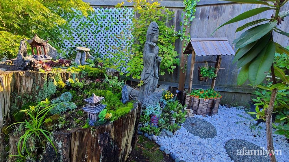Khu vườn đẹp trọn bốn mùa với từng góc nhỏ tĩnh lặng như mây của mẹ Việt lấy chồng Mỹ-24