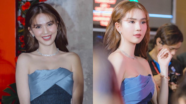 Ngọc Trinh trong ảnh sự kiện và ảnh tự đăng: Khác một trời một vực vì mặt là lạ, thủ phạm” dìm nhan sắc là gì đây?-5