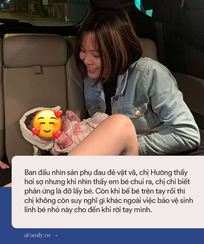 Cô gái Hà Nội kể chuyện tự tay đỡ đẻ cho chị hàng xóm trên ô tô hồi hộp như phim, vài tiếng sau mới hoàn hồn-1