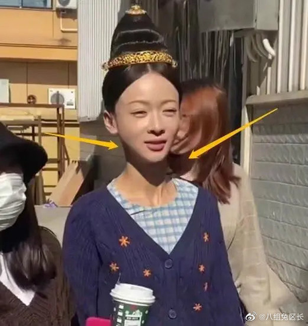 Không thể nhận ra đây là Ngụy Anh Lạc Ngô Cẩn Ngôn: Ảnh hậu trường lộ đôi mắt sụp, body gầy tới mức báo động-1