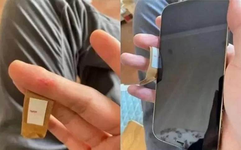 Khi muốn ăn táo mà không có dao, bạn có thể gọt vỏ bằng... iPhone 12-4