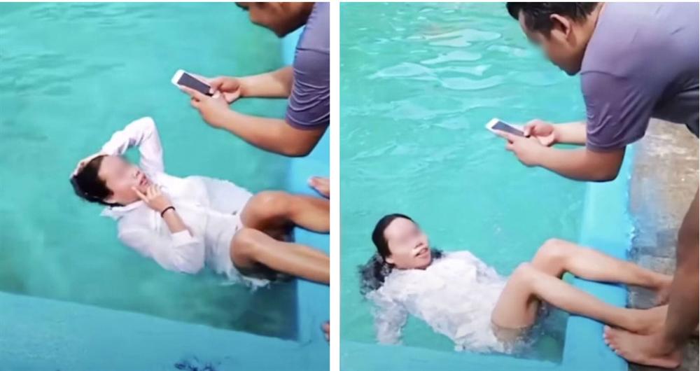 Nhờ bạn trai chụp ảnh hộ với ý tưởng suy tư trong làn nước, cô gái thất vọng tràn trề khi trông thấy album ảnh như triển lãm tấu hài-2