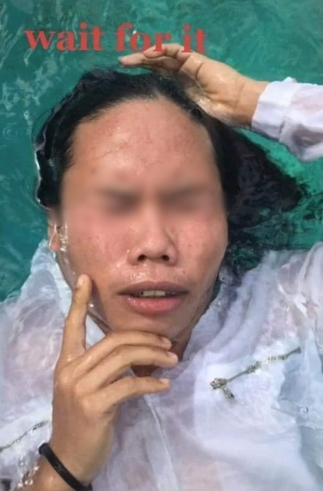 Nhờ bạn trai chụp ảnh hộ với ý tưởng suy tư trong làn nước, cô gái thất vọng tràn trề khi trông thấy album ảnh như triển lãm tấu hài-5