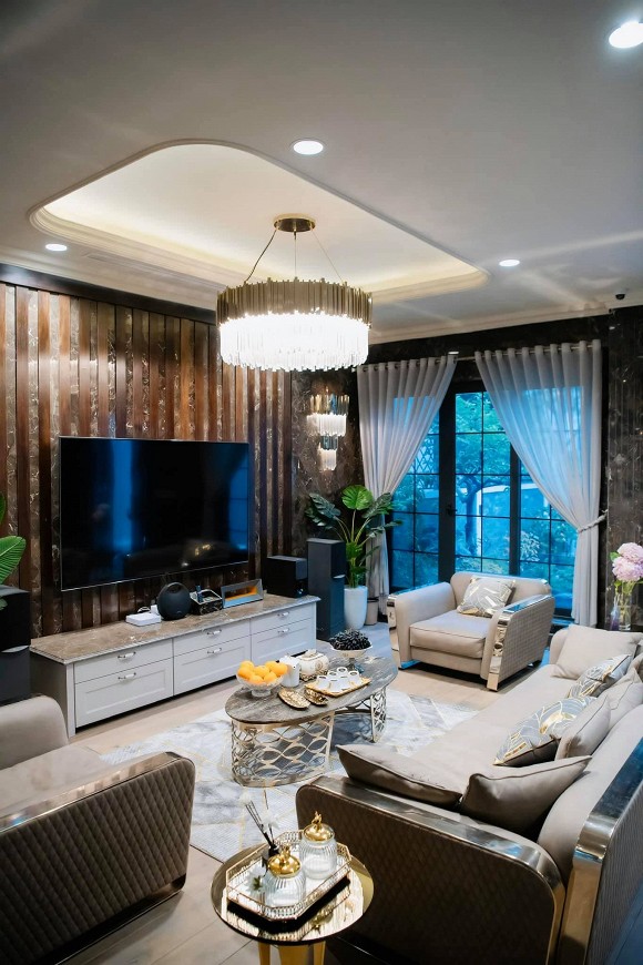 Lã Thanh Huyền hé lộ mọi ngóc ngách trong biệt thự 450m2, sang trọng không khác gì khách sạn 5 sao-6