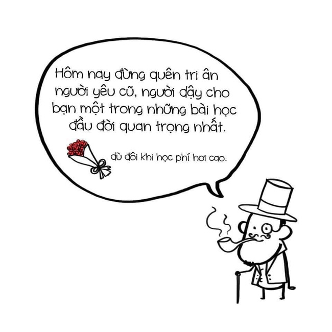 Ngày 20/11, em gái 3 đời bạn trai xin gửi lời tri ân sâu sắc đến bậc thầy... những người yêu cũ!-1